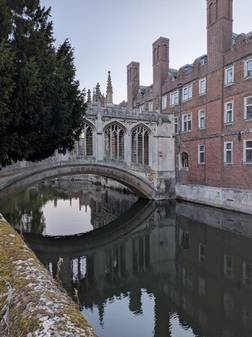 Picture of the Bridge of Sighs at St. John's College, Cambridge