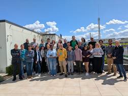 Group photo of the FRAMEwork meeting in Prague in 2025
