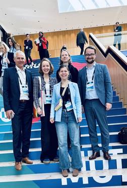 Photo of Franziska Gaupp with other participants at the German Foundation Day 2025